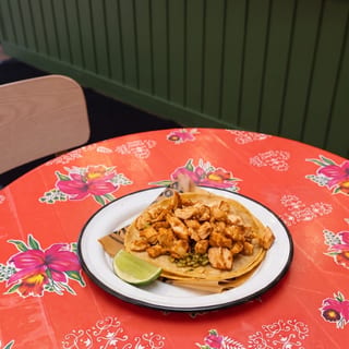 Pollo Asado Taco