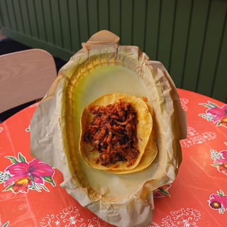 Cochinita Pibil Taco